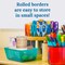 Carson Dellosa Nature Bulletin Board Borders - 260ft Linen, Wood, Brown Farmhouse Classroom Décor, Teacher Supply, School, Office Cork or Whiteboard, Wall, Locker, Party Decoration 4 Pack